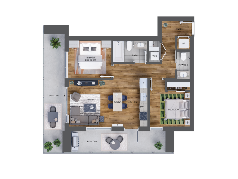 PKWY T2 - D2M Floorplans