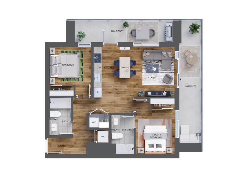 PKWY - T2 D4 Floorplan