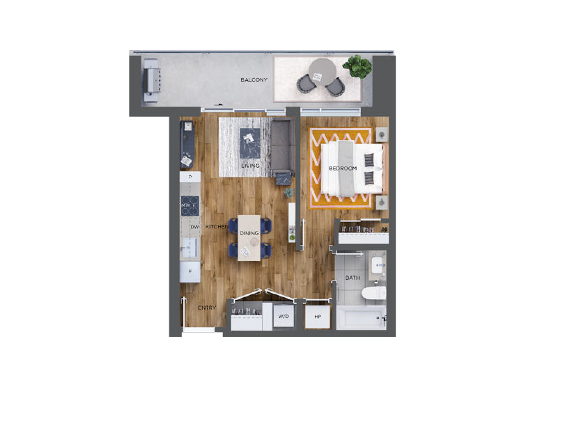 PKWY T2 - B4 Floorplan