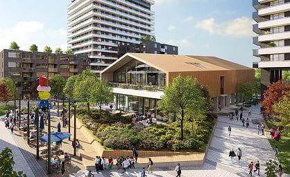 Exterior of building