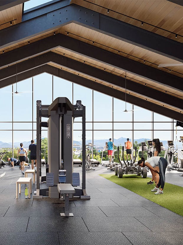 PKWY Fitness amenities