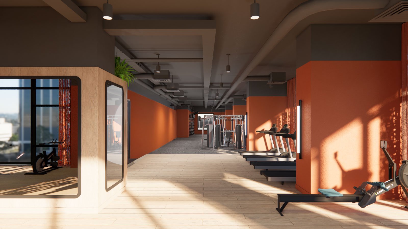 Gym rendering