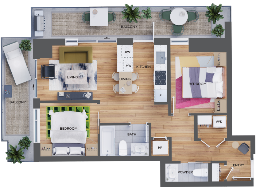 D1 Floorplan