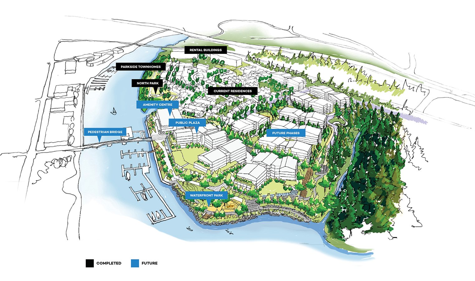 SEAandSKY Masterplan Map