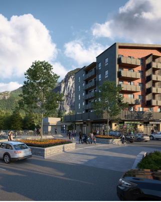 Buildings in Squamish