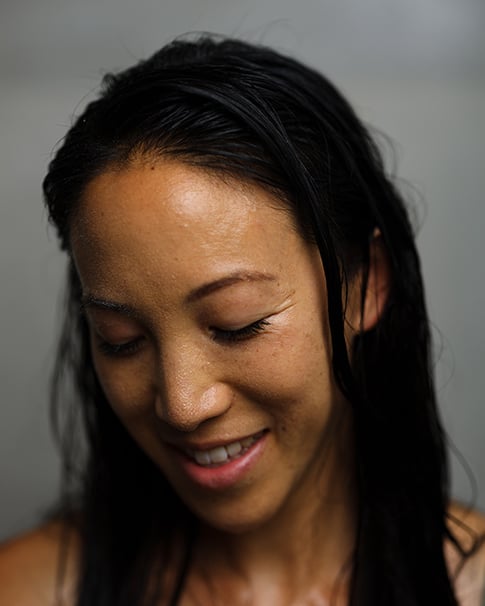 Portrait of a woman smiling