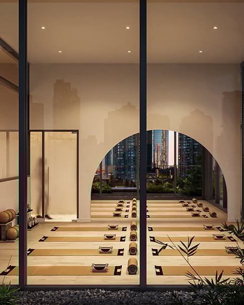 Yoga and fitness centre at Solhouse6035