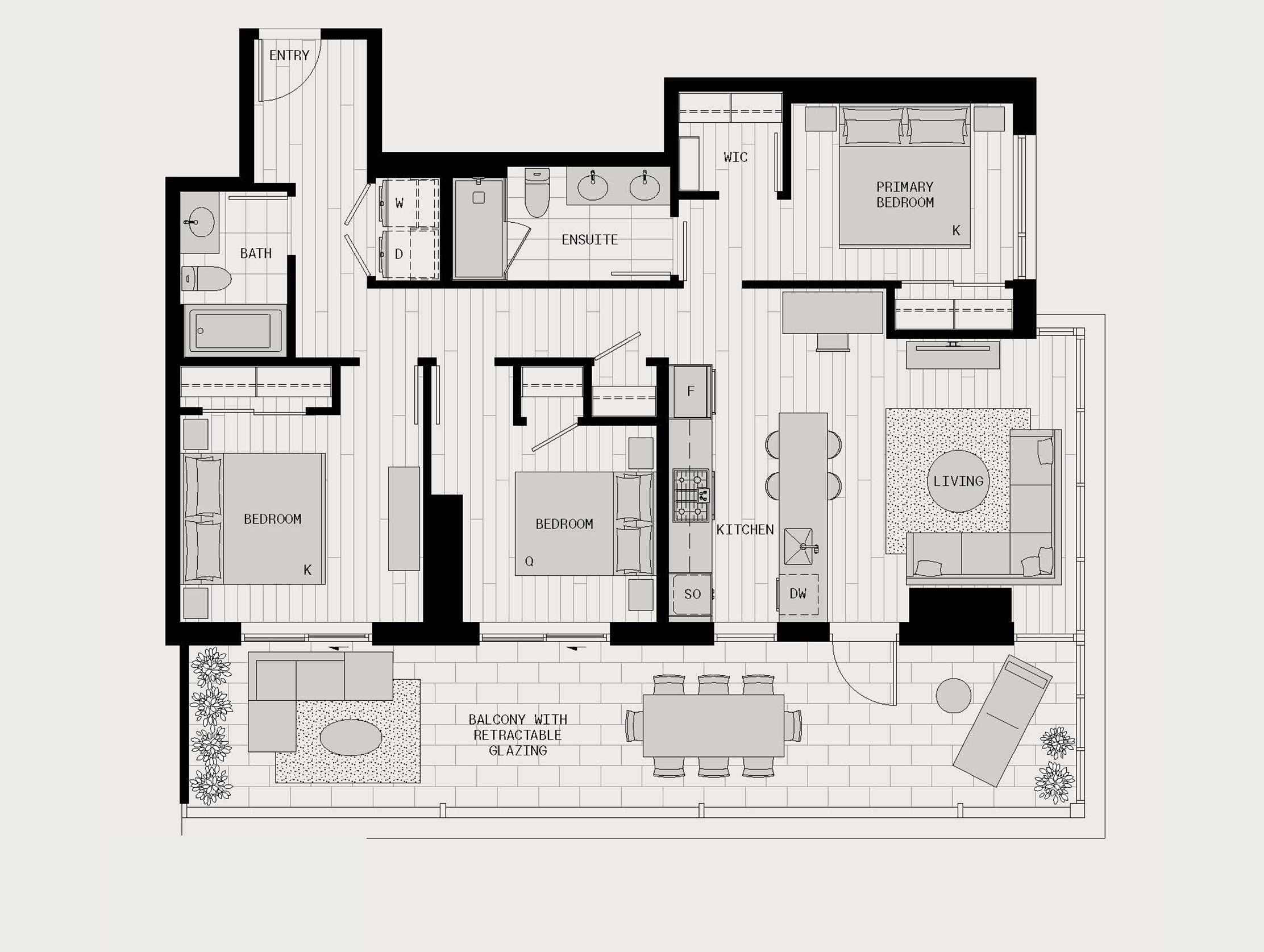 Floorplan for Estate 04 at Solhouse 6035