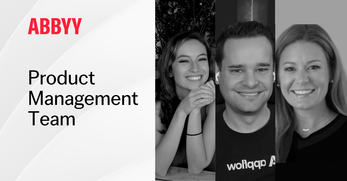 ABBYY Product Management Team: Spotlight on Leaders