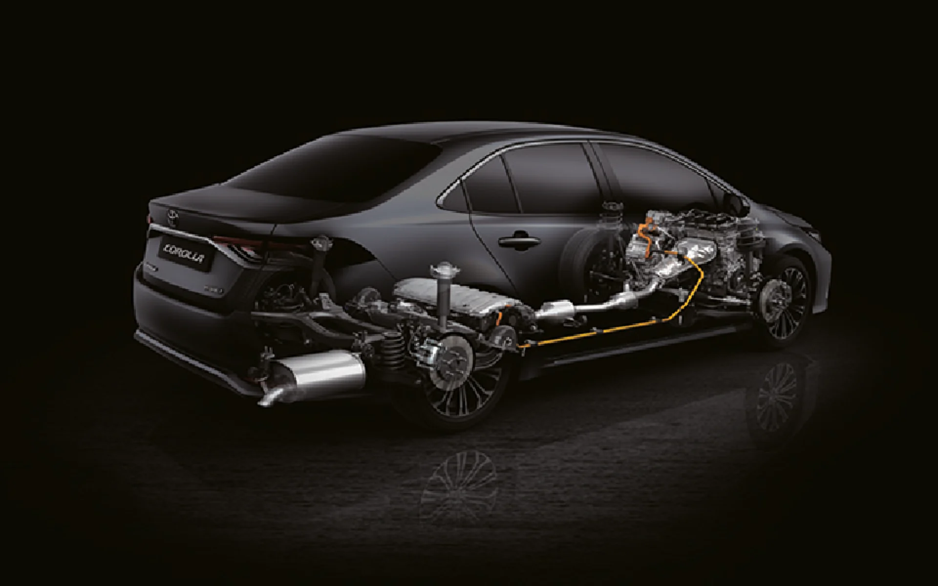 Toyota Corolla 2020 Hybrid Black Performance