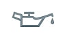 Low engine oil pressure warning light