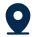 Map Pin Line Blue