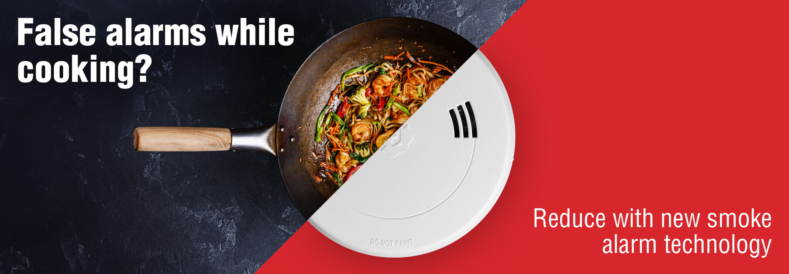 False alarm while cooking? Reduce with new smoke alarm technology.