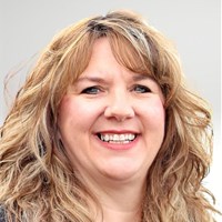 woman smiling for the camera