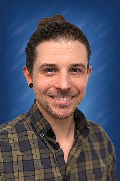 man smiling