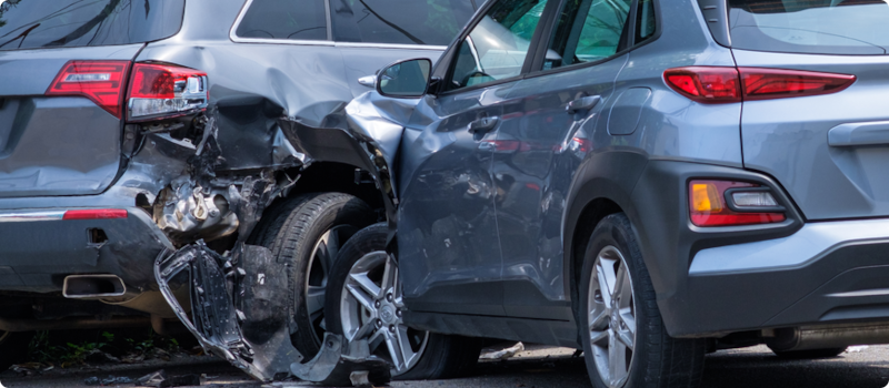 side-impact collision between two vehicles