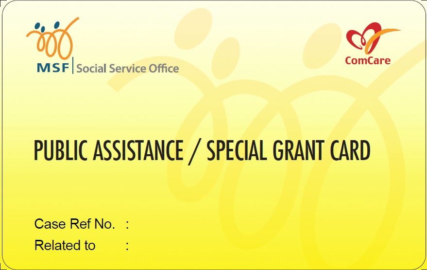ComCare Public Assistance Card