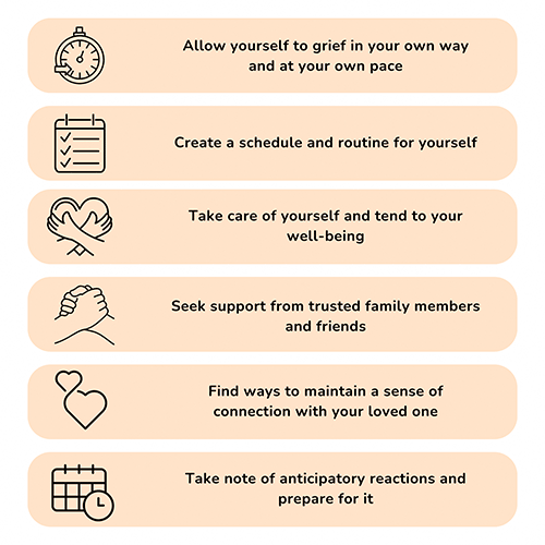 6 tips coping with grief