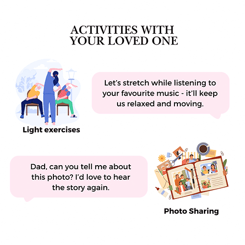 Activities with your loved one