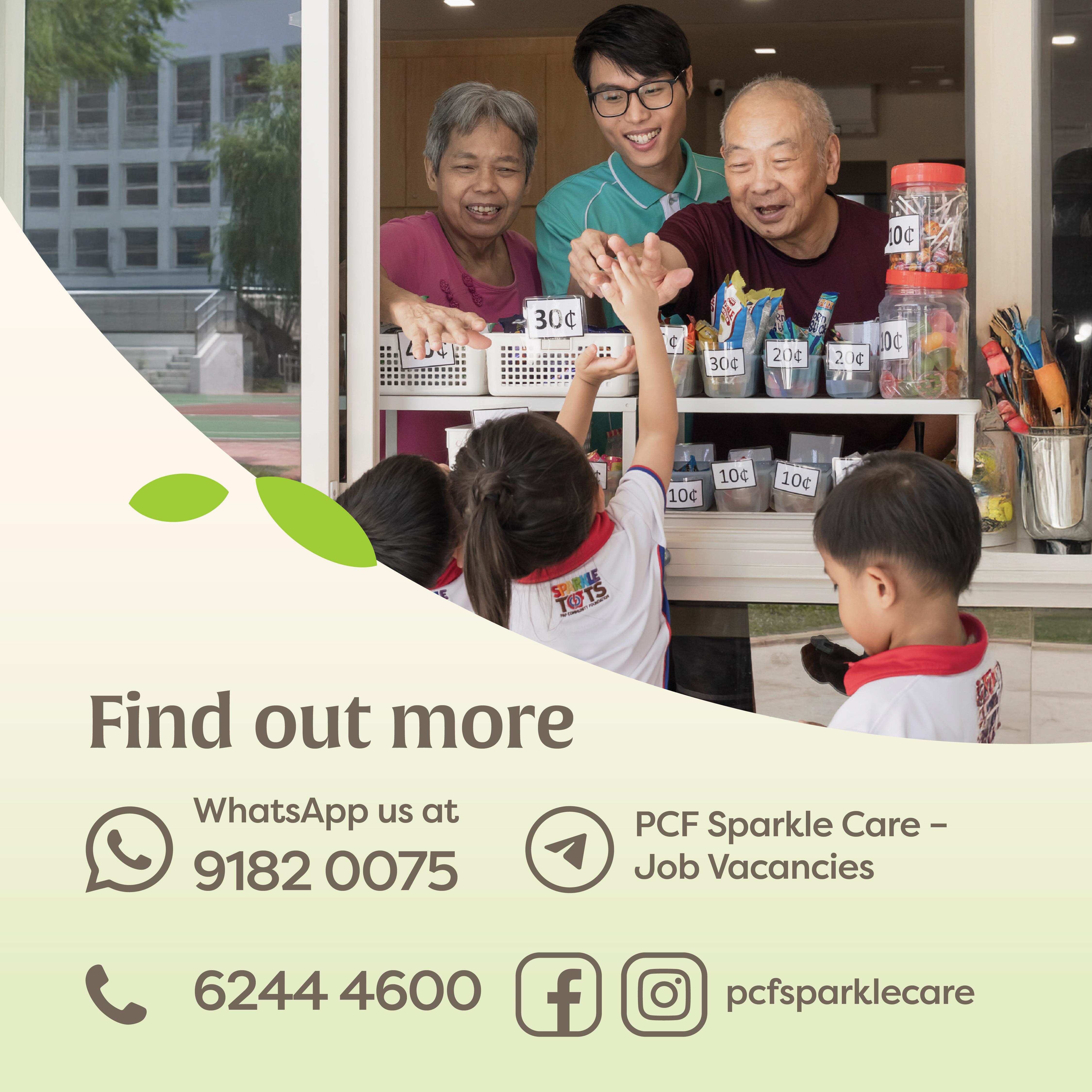 Details of the PCF Sparklecare roadshow