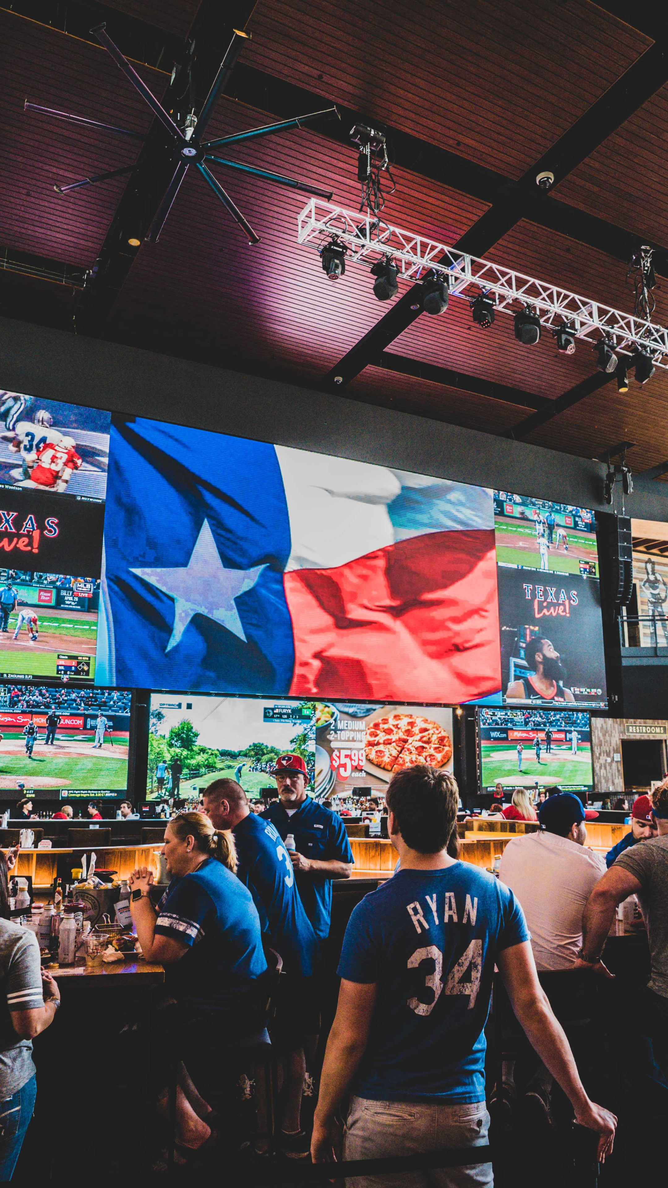 Baseball 100ft screen