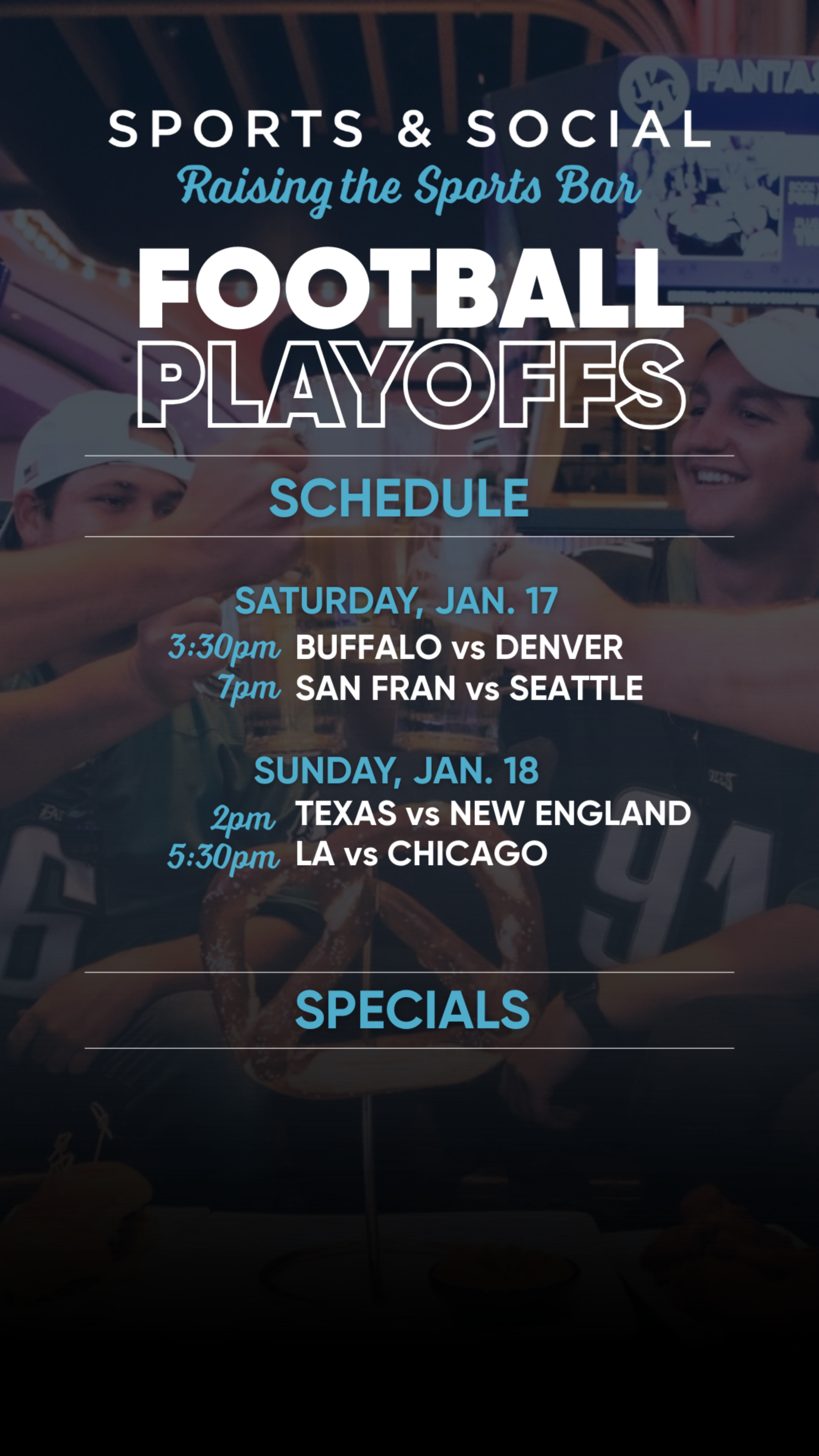 Playoff Specials