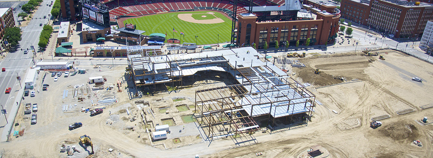 Construction of Ballpark Village
