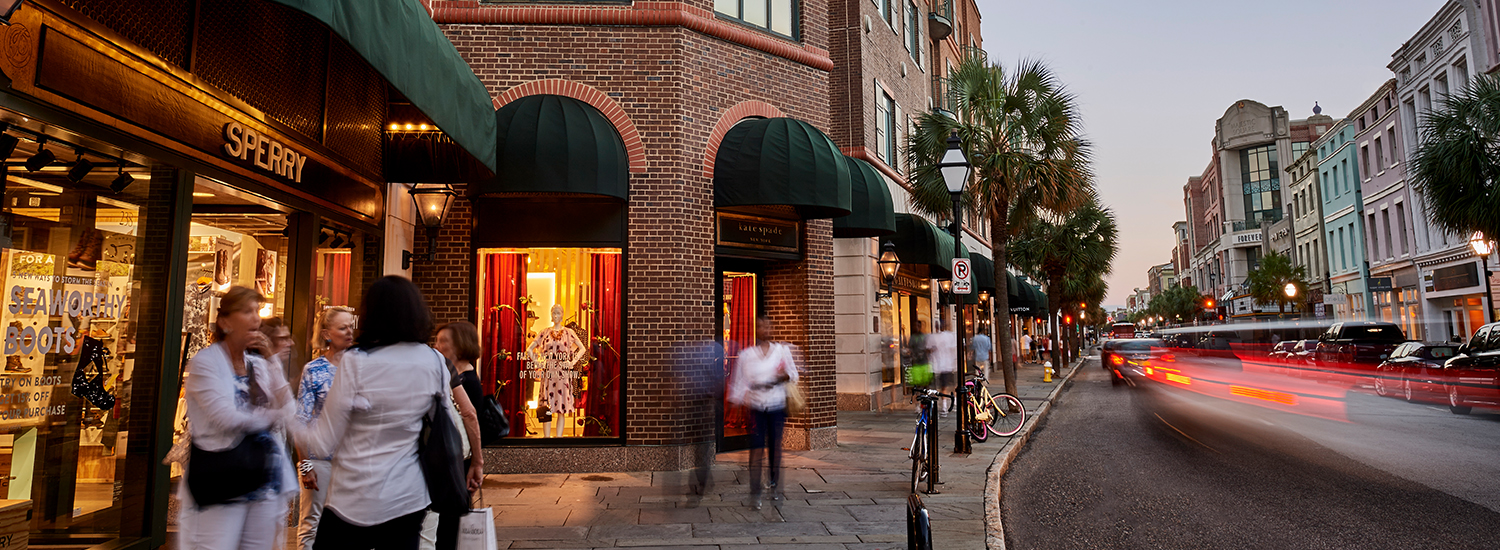 Charleston Place – Shops in King Street 