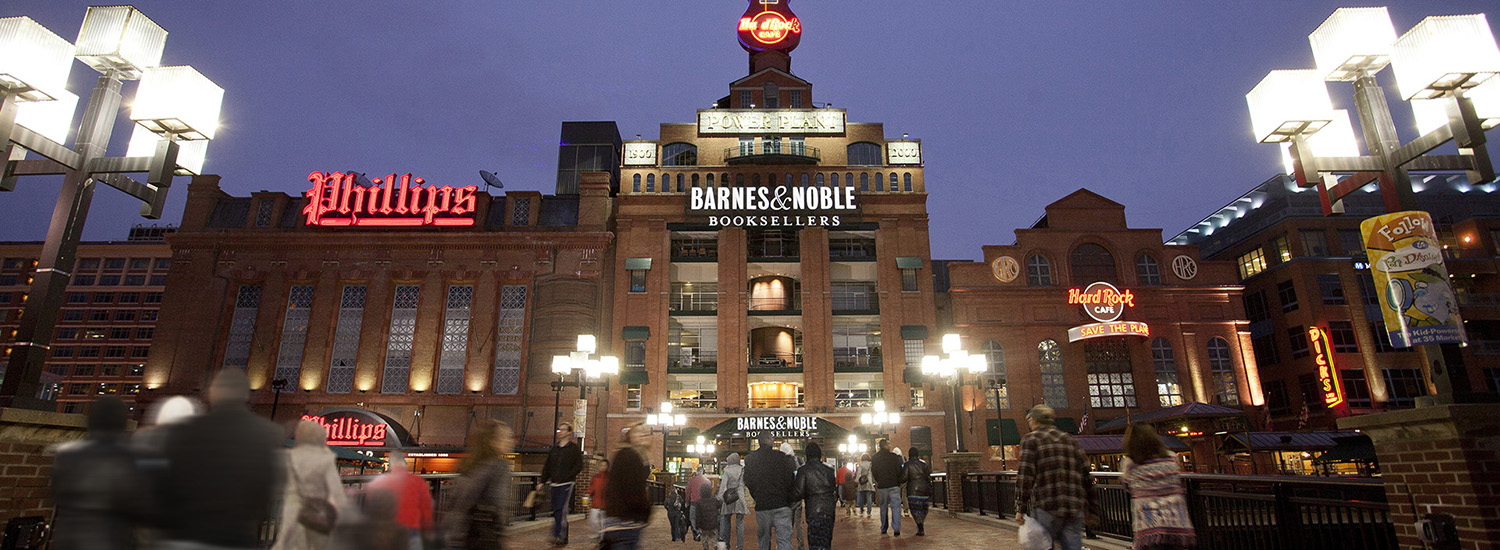 A View to Power Plant and Pier IV at Dusk