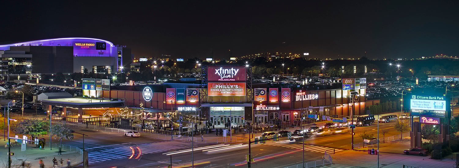 A Night View to Xfinity Live
