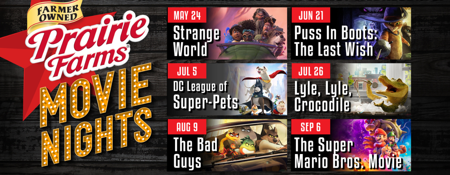 Prairie Farms Summer Movie Night