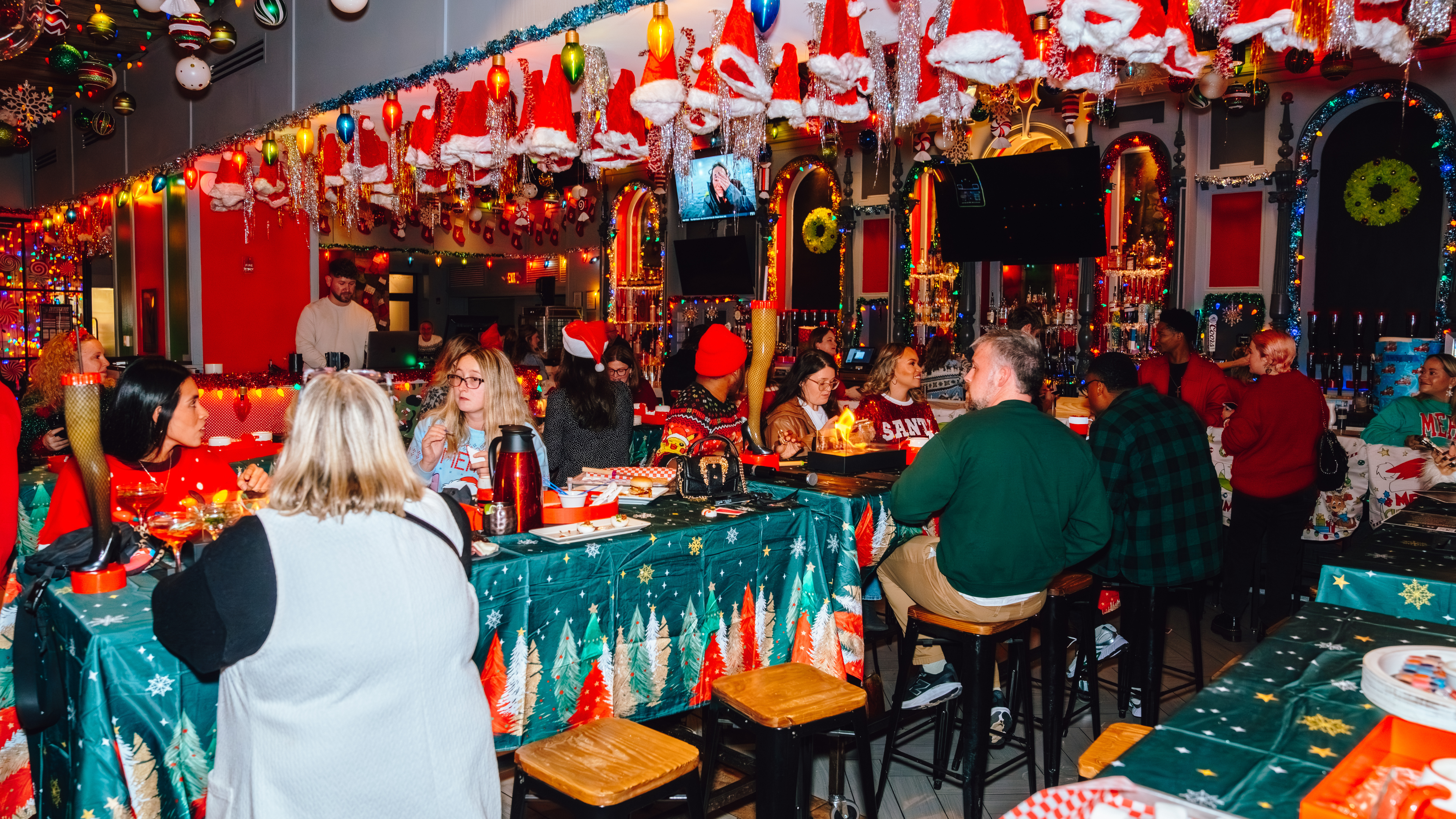 A hero shot of Tinsel Tavern.