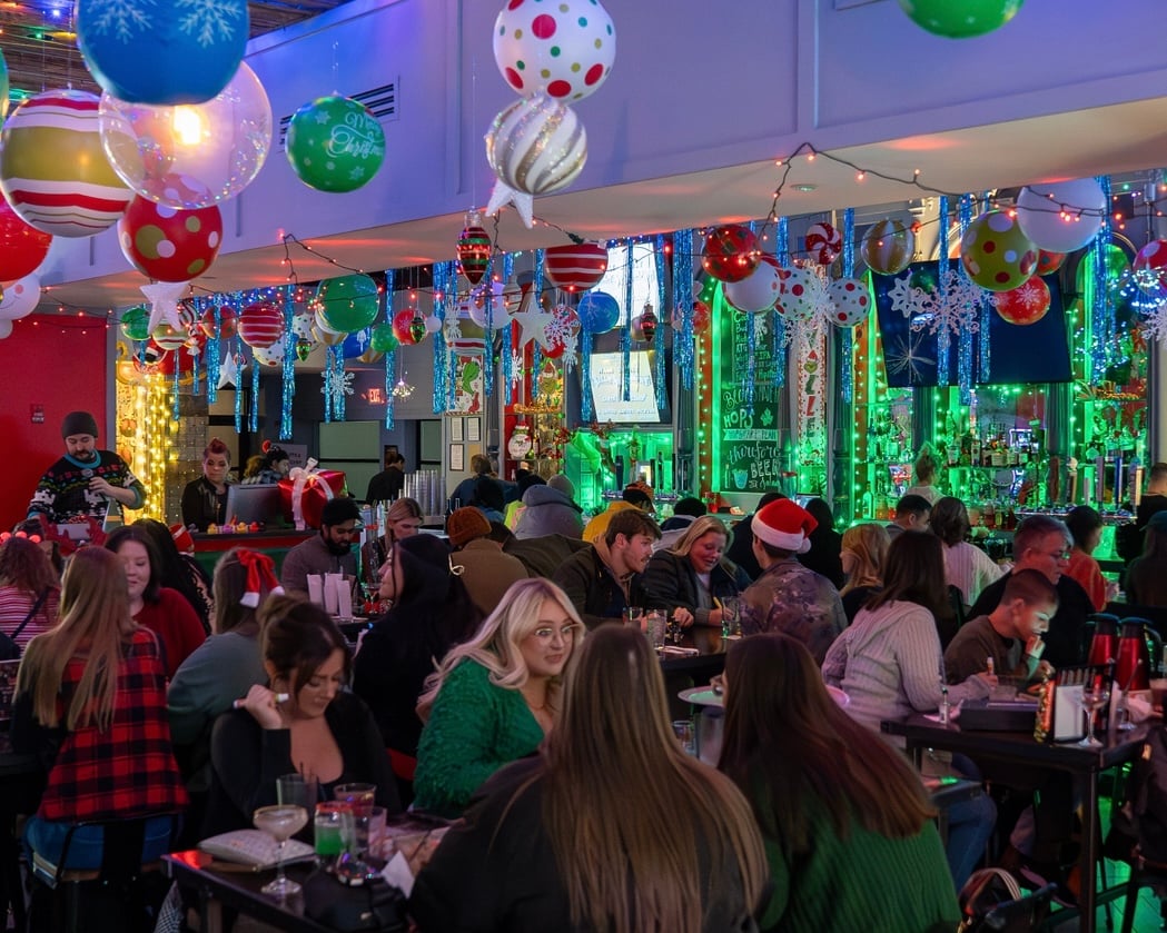 A wide shot image of Tinsel Tavern.