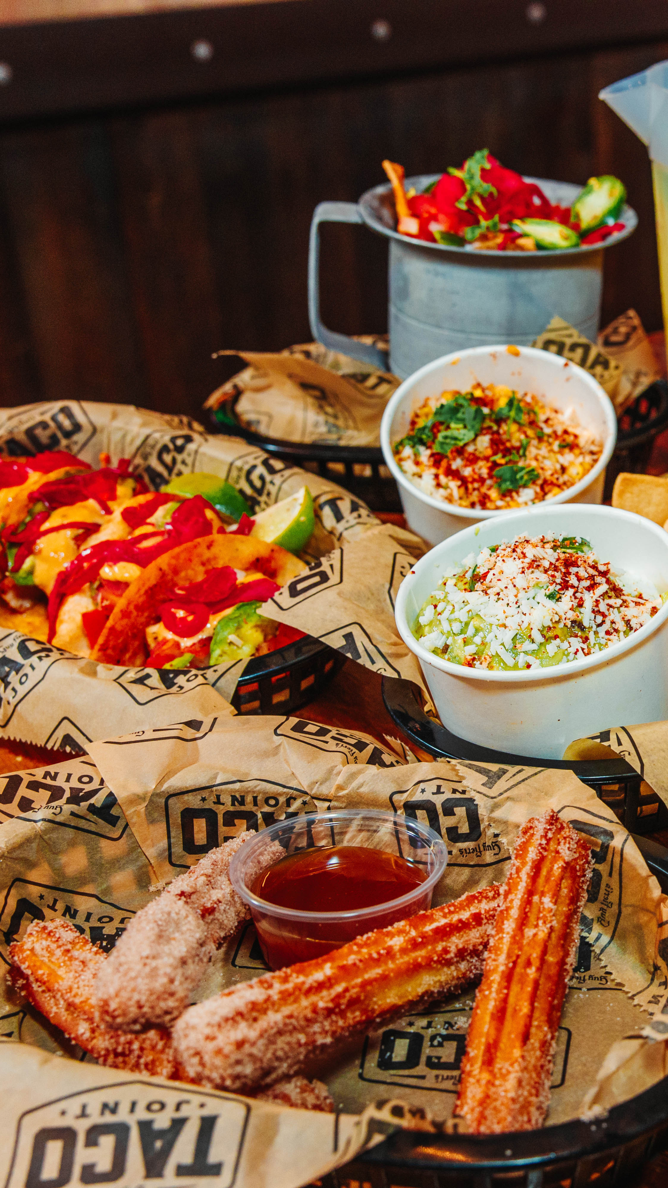 Guy Fieri's Dive & Taco Joint Kansas City Tacos 