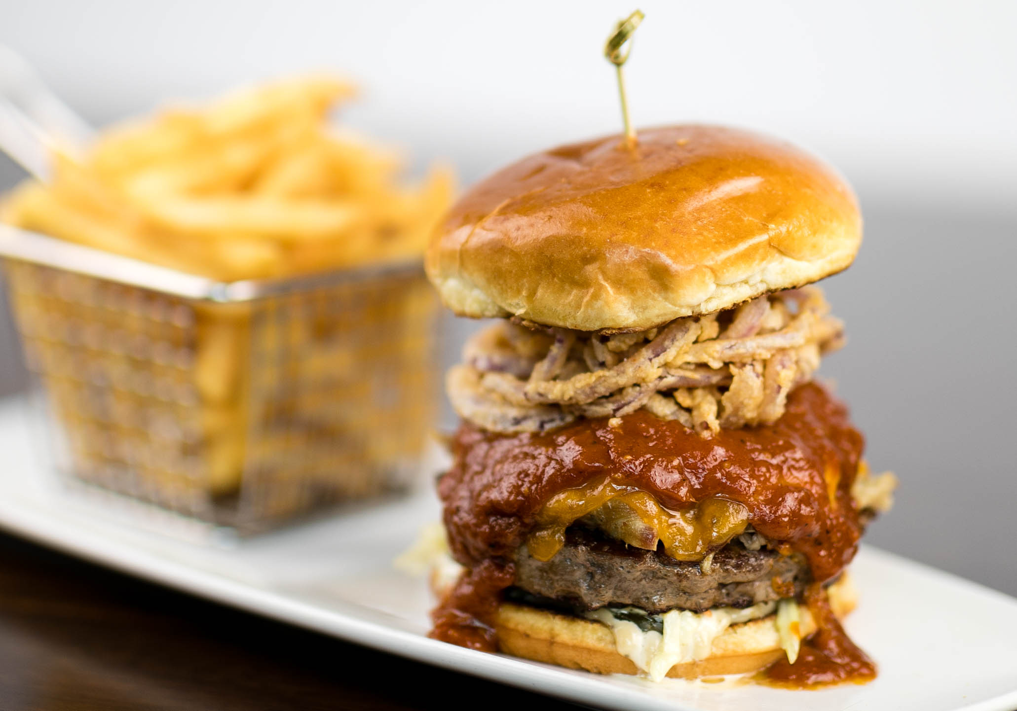 McFaddens - Burger and fries