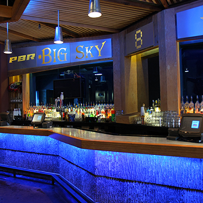 PBR Big Sky - View of bar