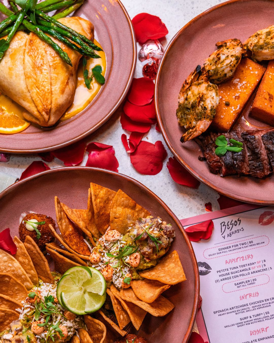 Valentine's Dinner at besos