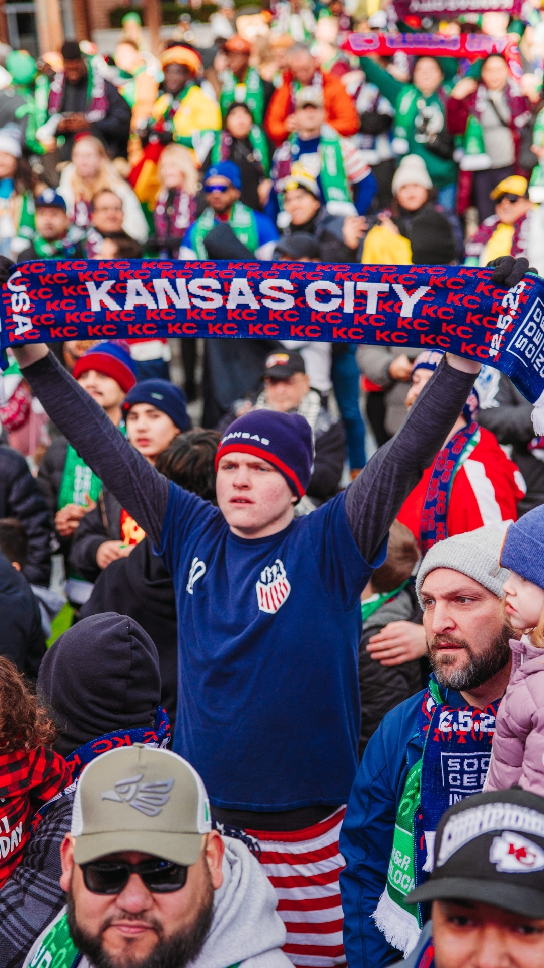 KC Live! Block soccer watch party. 