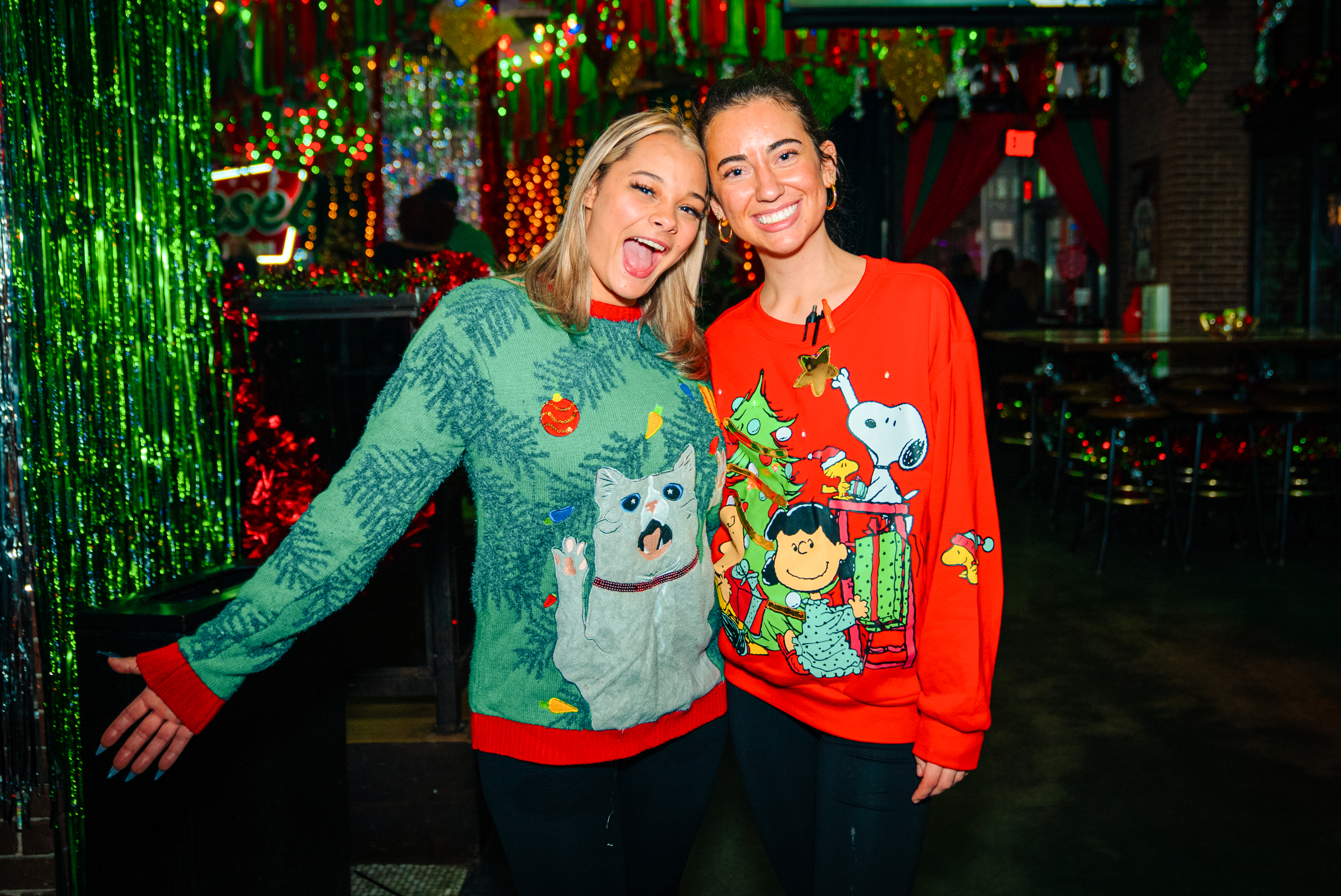 Tinsel Tavern Christmas Sweaters