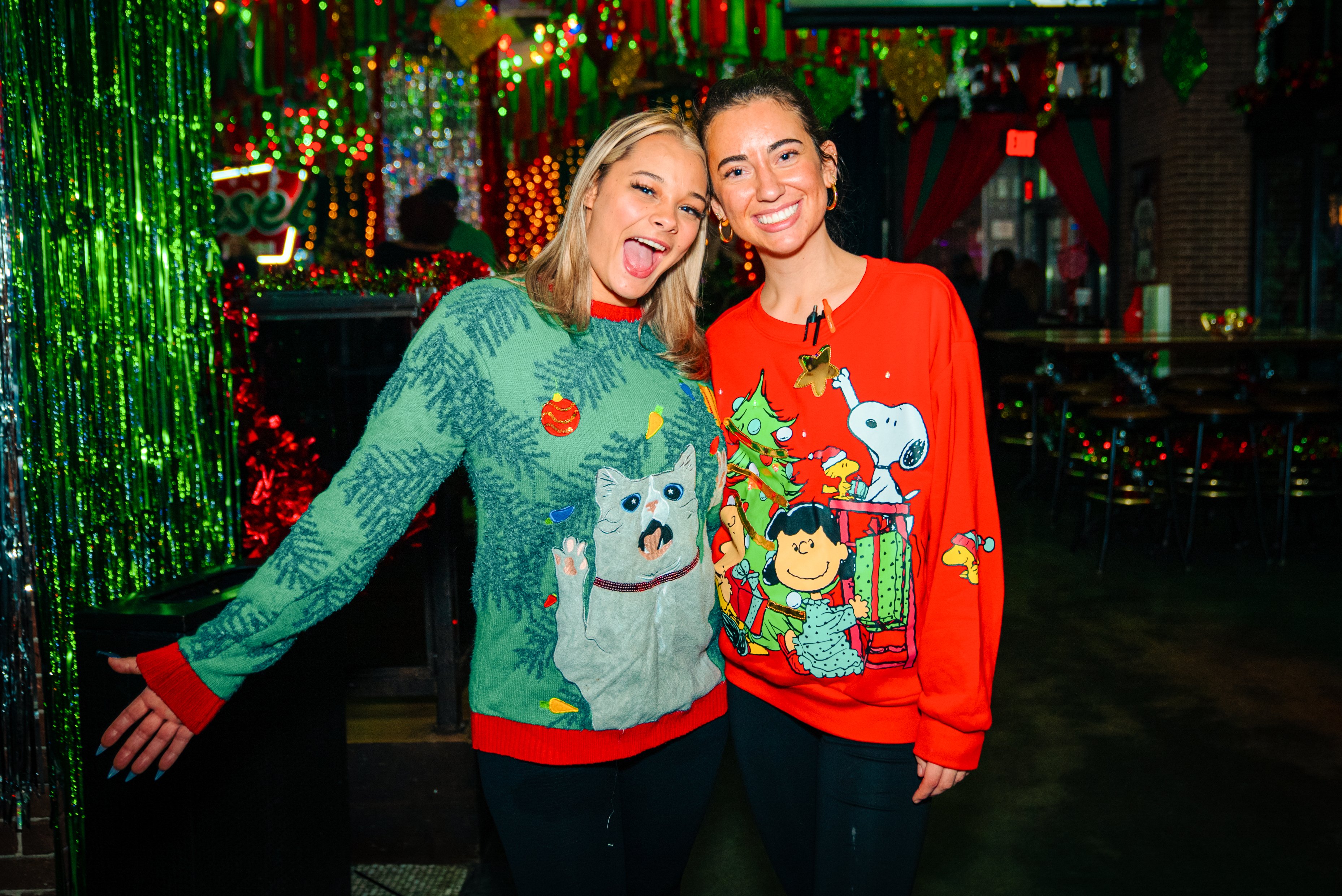 Tinsel Tavern Christmas Sweaters