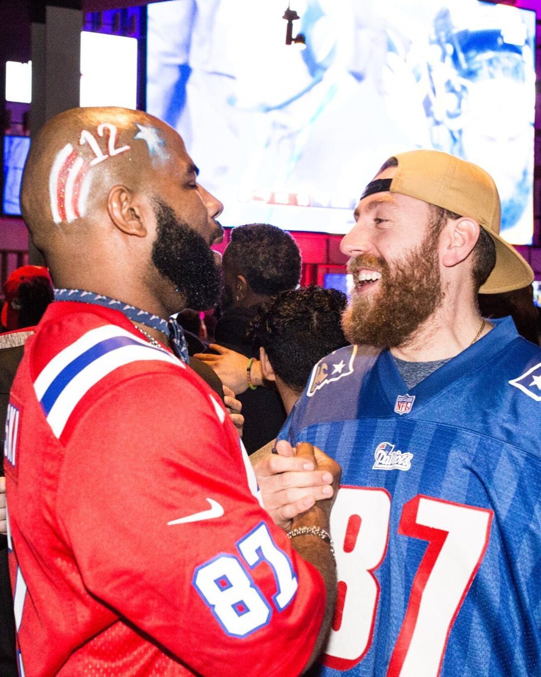 Big Game Patriot Fans