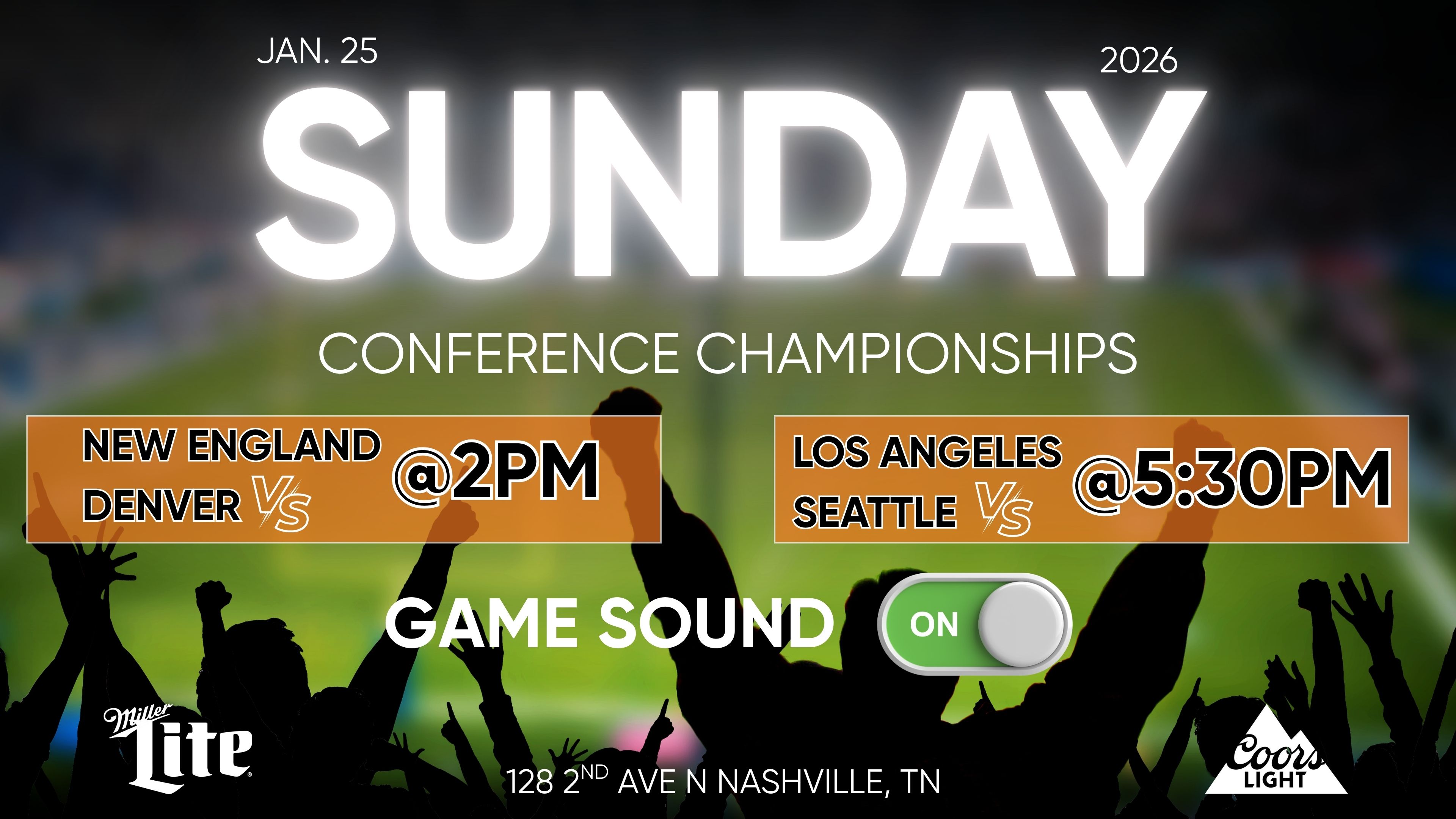 Conference Championship Sunday 