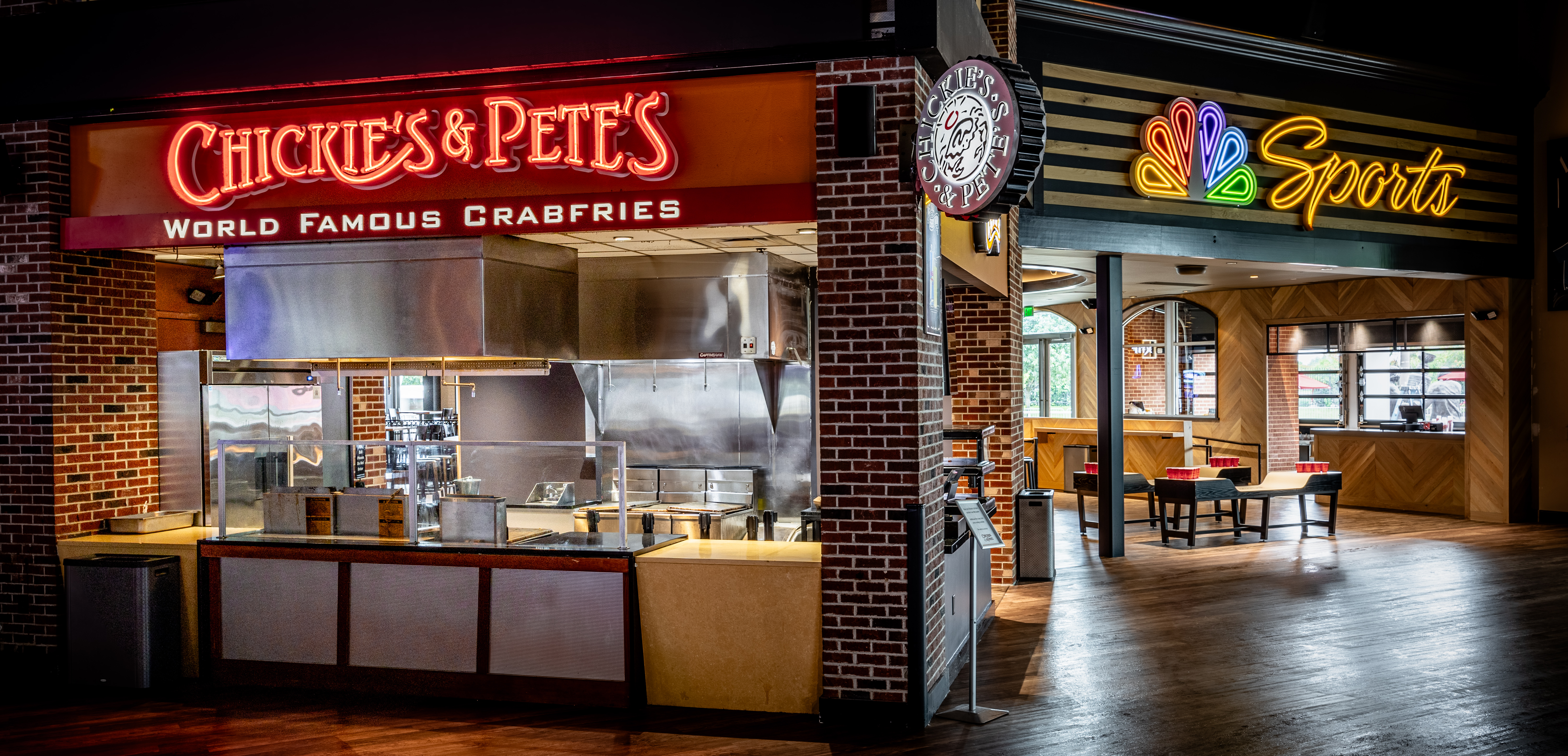 Chickie's & Pete's kiosk