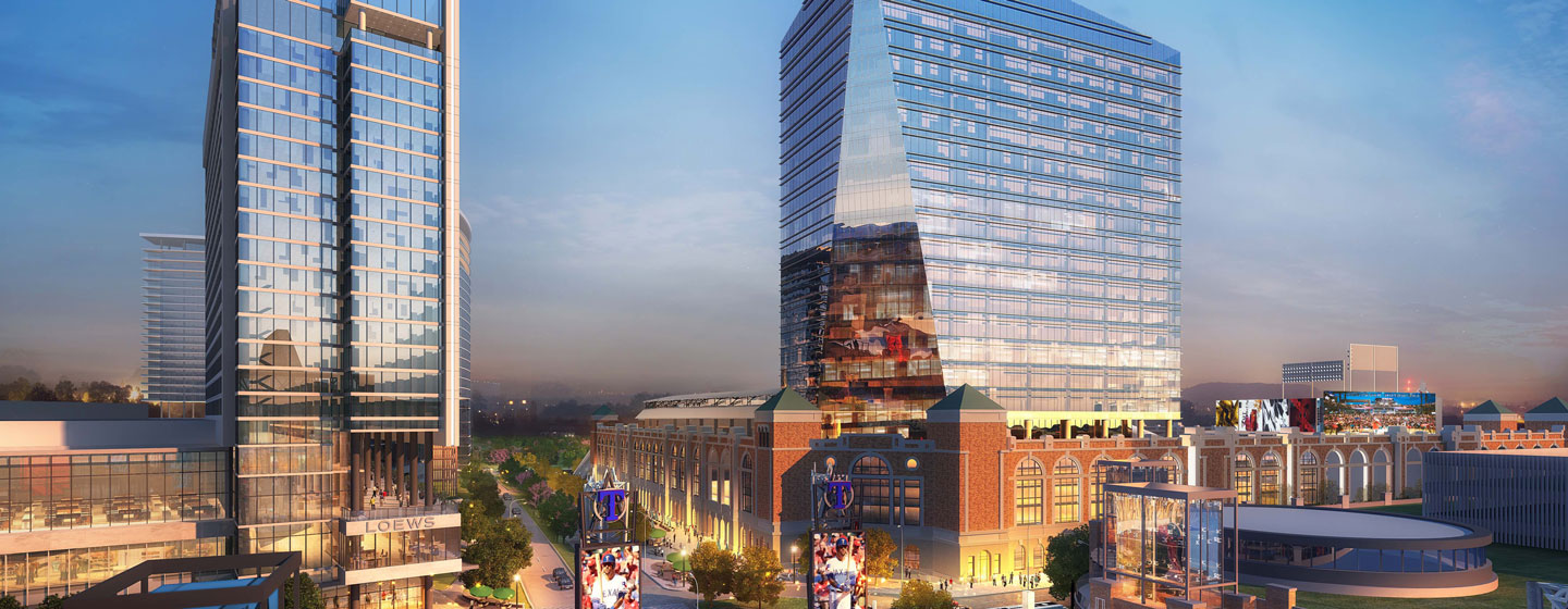 Arlington Entertainment District New Office Building