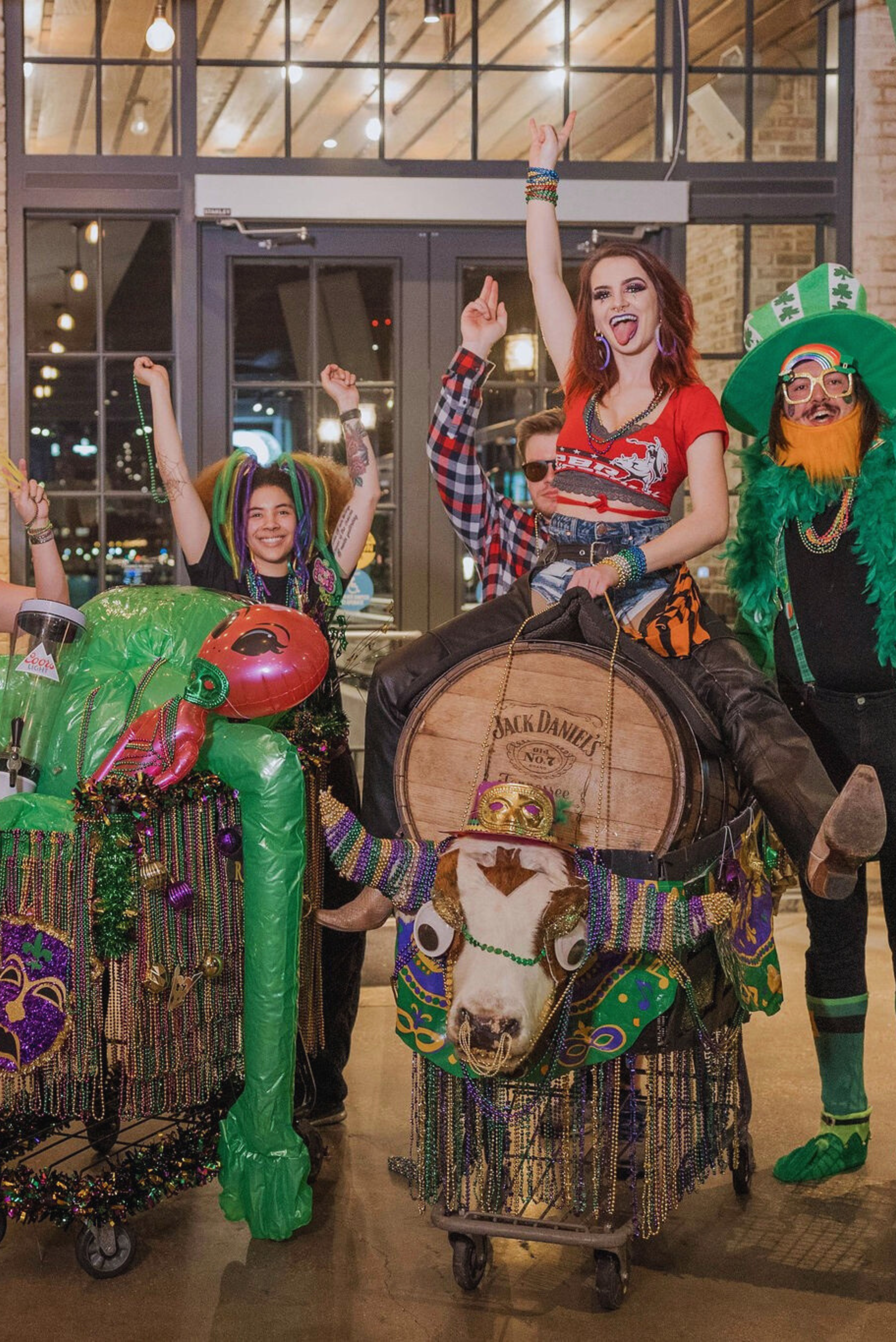 Mardi Gras Live Street Parade Floats