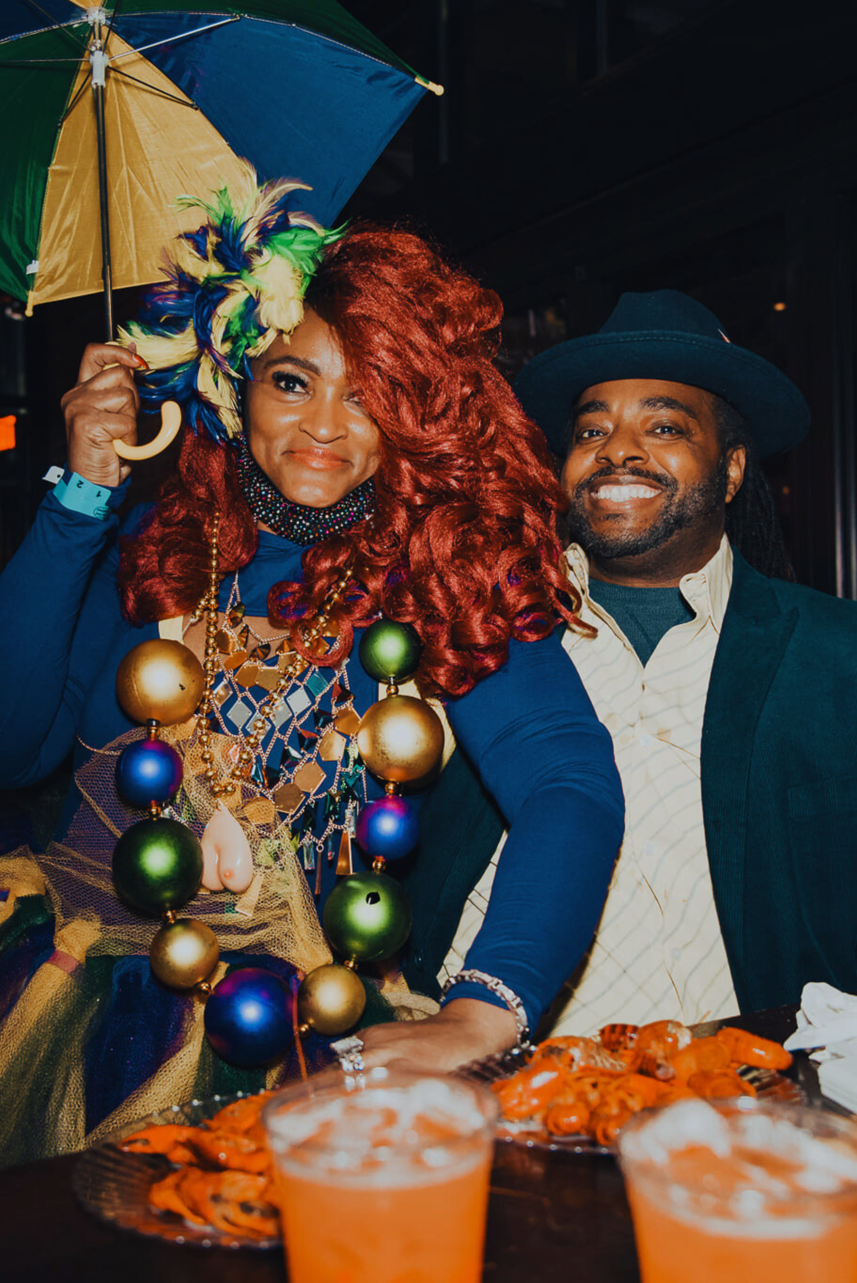 Mardi Gras Live Food and Drink