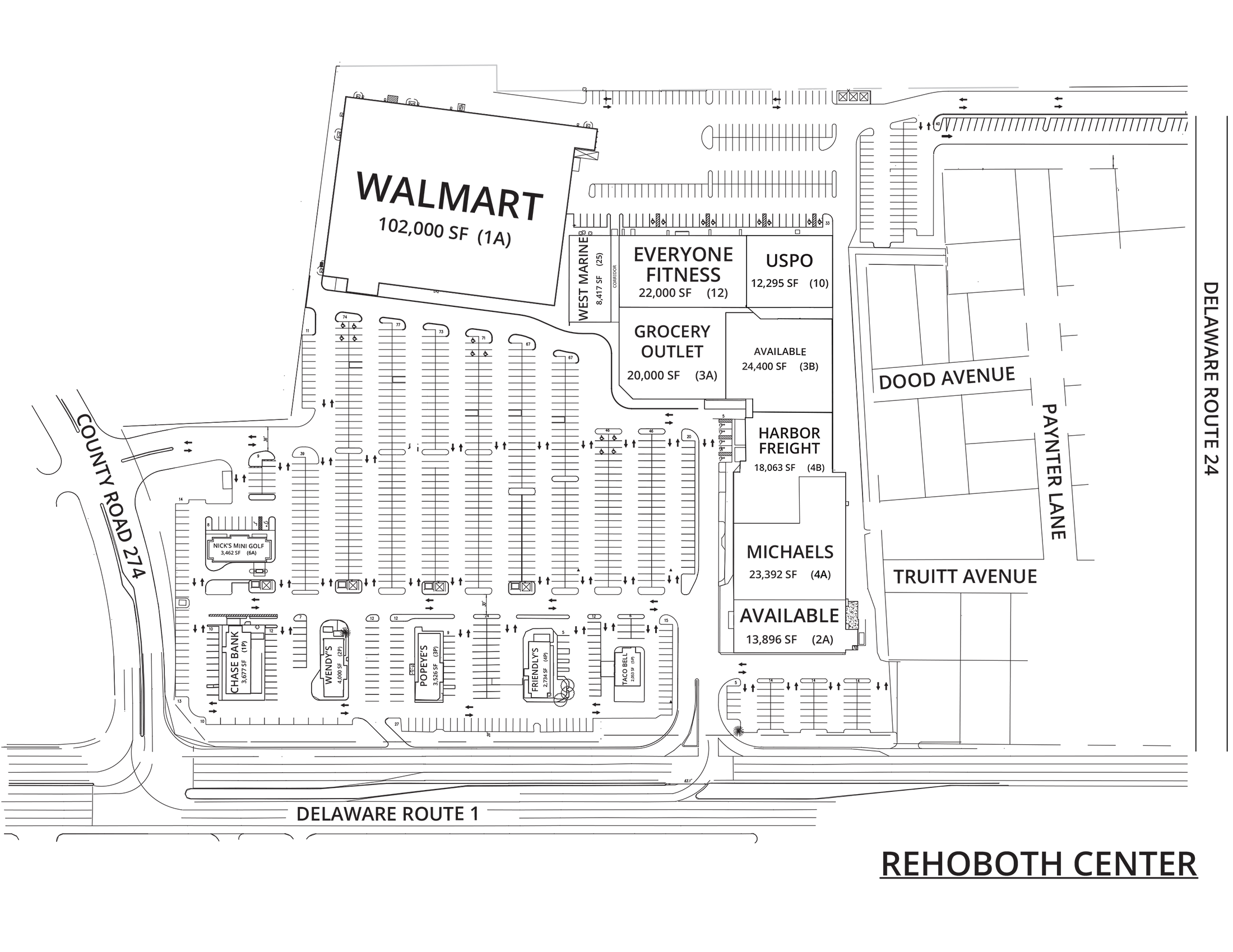 Rehoboth Center Site Plan