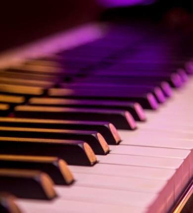 Stock Image of Piano