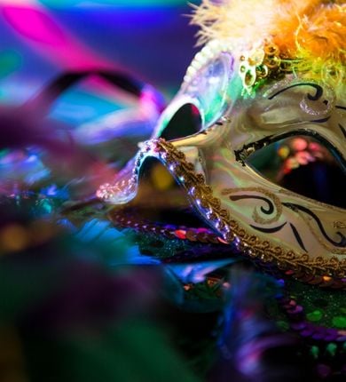 image of mardi gras mask