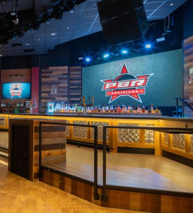 image of the stage at pbr louisiana